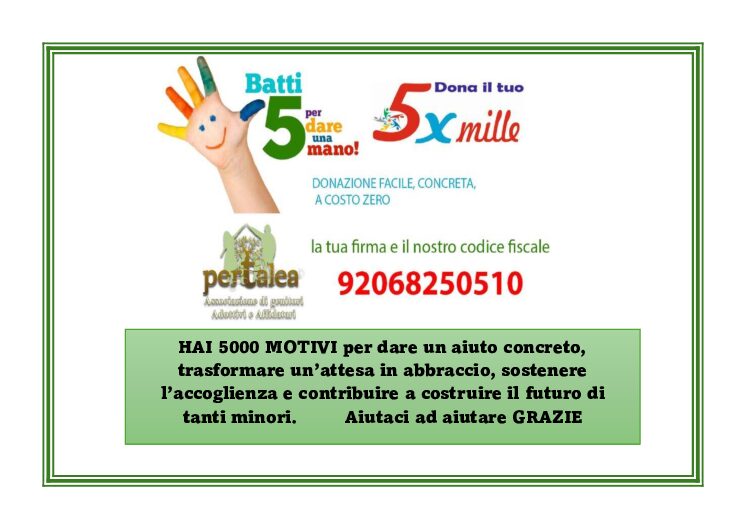 Cinquemila motivi per il futuro di tanti minori