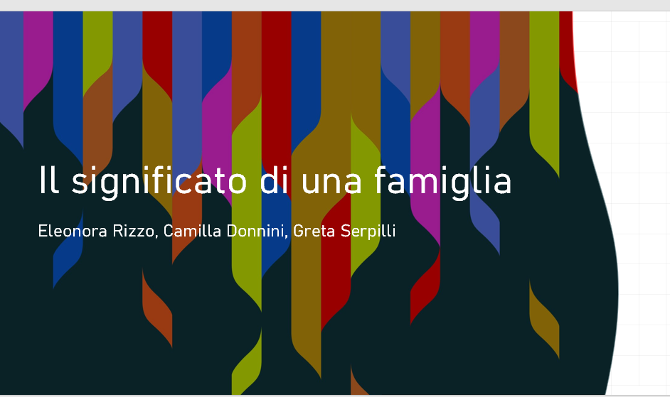 Il significato di una famiglia