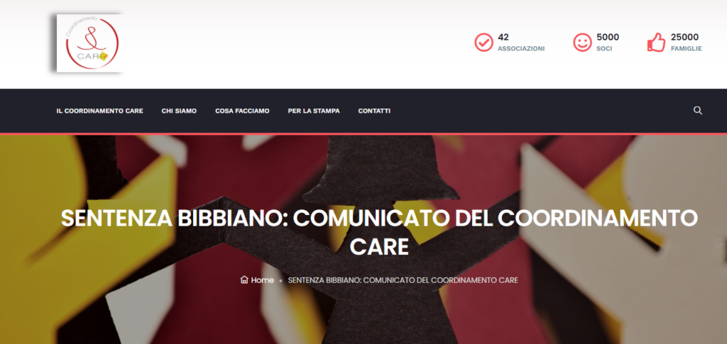Bibbiano: Comunicato del Coordinamento CARE